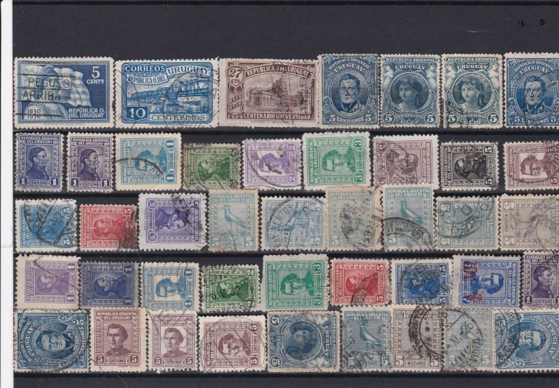 uruguay  used collectable stamps ref r12360 