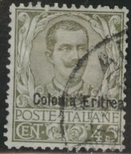 Italian Eritrea  Scott 26 Used CV$10