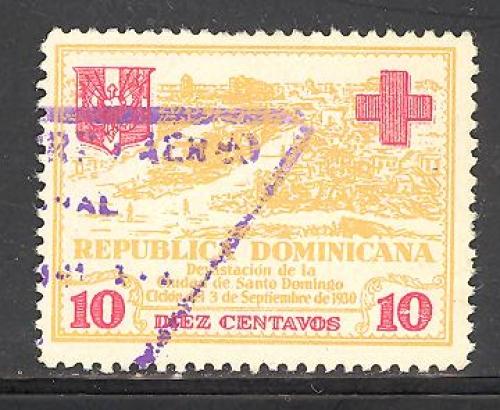 Dominican Republic Sc # RA4 used