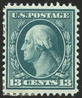 US Scott #339 Mint VF; Hinged