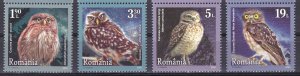 Romania, Fauna, Birds, Owls / MNH / 2020