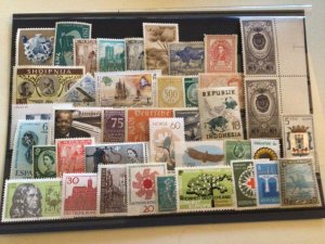 Worldwide mounted mint mixed stamps A9569