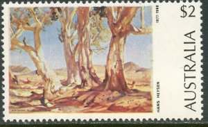 AUSTRALIA Sc#574 1974 $2 Red Gums Painting OG Mint NH