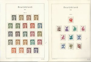 Germany Berlin Stamp Collection on 24 Hingless Lighthouse Pages, 1970-78, JFZ