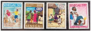 Senegal 2006 Fight against excision female mutilation agains 4 val RARE MNH