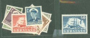 Greenland #28-38  Single (Complete Set)