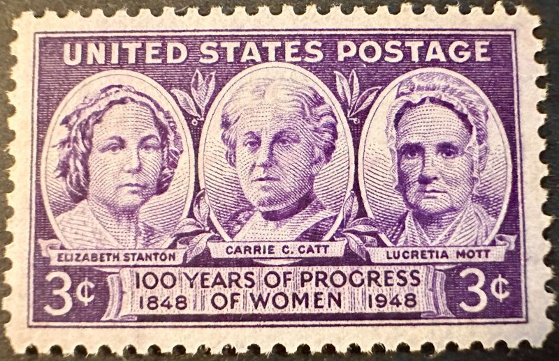 US # 959 Progress of Women 3c 1948 VF Mint NH