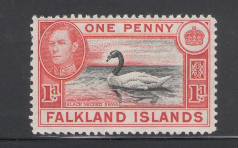 Falkland Islands 1938 King George VI 1p Scott # 85 MNH