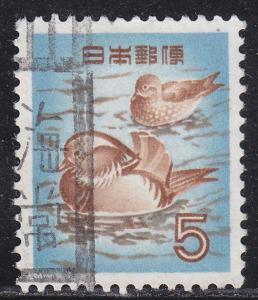 Japan 611 Mandarin Ducks 1955