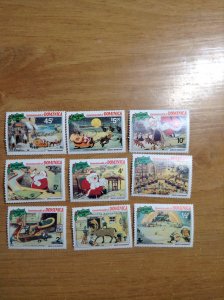 Dominica  #  706-714   MNH