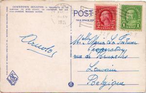 United States Texas Baytown, Tex. 1931 American Flag Type A14  1c Franklin an...