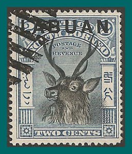 Labuan 1897 Sambar Stag, p15, cancelled  73,SG90c