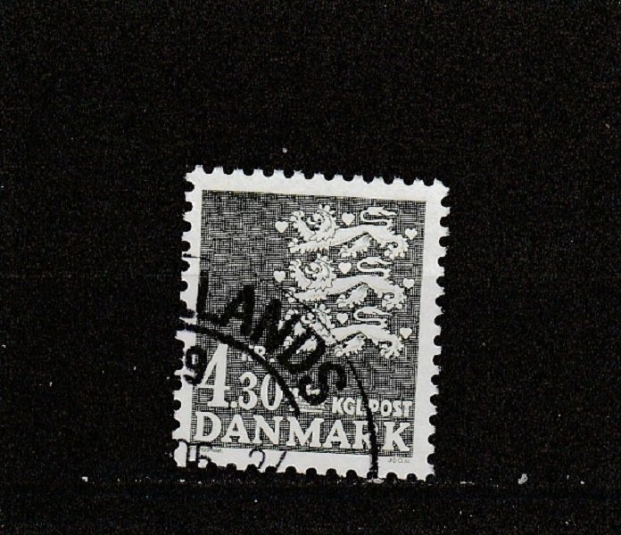 Denmark  Scott#  716  Used  (1984 State Seal