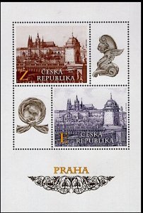 Czech Republic 2020 MNH Stamps Souvenir Sheet Scott 3854 Prague Castle Architect