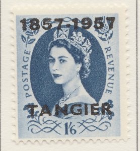 1957 BRITISH MOROCCO TANGIER WMK ST Edward's Crown 1s6d MH* Stamp A30P5F40730-