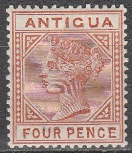 Antigua #16 F-VF Unused CV $2.75 (A6546)