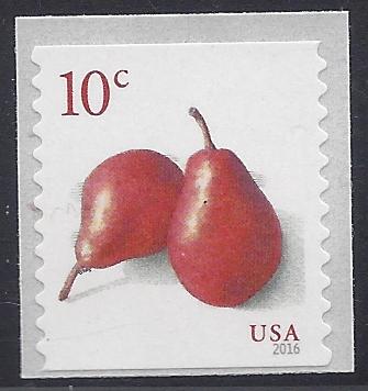 #5039 10c Pears Coil Single 2016 Mint NH