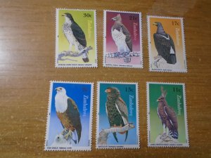 Zimbabwe  #  481-86   MNH  Birds