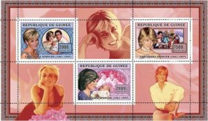 Guinea 2006 MNH - Lady Diana - YT 2709-2711, Mi 4329-4331