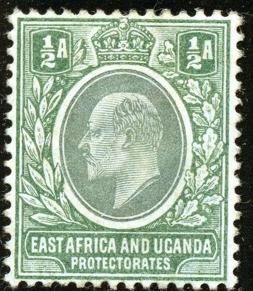 East Africa & Uganda Protectorates #17; MHr; 2019 SCV $16.00