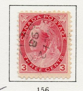 Canada QV 1898-1902 Early Issue Fine Used 3c. NW-122018