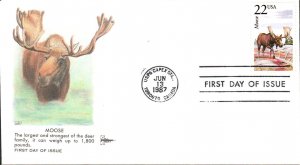 #2298 Moose Gillcraft FDC