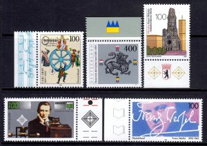 Germany 1995 Mint MNH Accumulation SC 1900,1901,1902,1903,1904