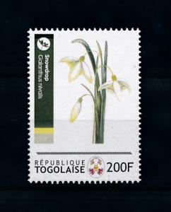 [78825] Togo  Flora Flowers Blumen Snowdrop  MNH