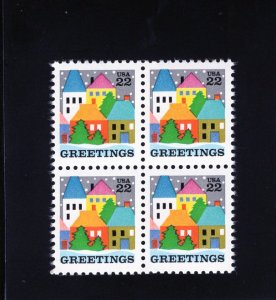 2245 Christmas, MNH blk/4