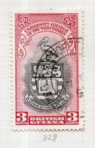 British KUT 1953 QEII Early Issue Fine Used 3c. NW-206577