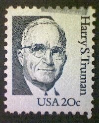 United States, Scott #1862, used(o), 1984, Harry S. Truman, 20¢, black