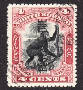 North Borneo Scott J13 VF CTO. Lot #B.  FREE...