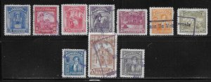 Venezuela 403-412 1947-48 Various set Used