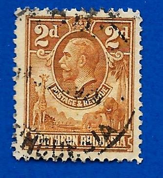 Northern Rhodesia 1925 - U - Scott #4 *