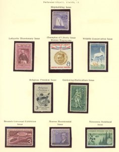 U.S. #SET/MIXED CONDITION 