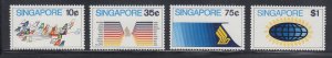 Singapore Scott #175-178 MH