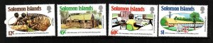 Solomon Is-Sc#526-9-unused NH set-Broadcasting Union-1984--please note there is