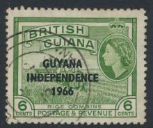 Guyana Independence 1967 SG 389 Used