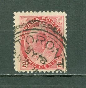 CANADA 1899  #QV  #77...  NICE  CANCELATION