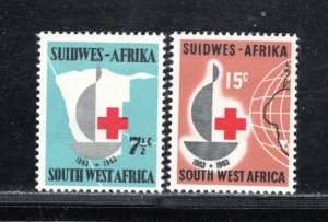 SOUTH WEST AFRICA SC# 295-96  FVF/MNH