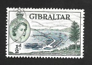 Gibraltar 1953 - U - Scott #132