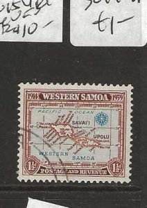 SAMOA  SG195     MAP   1 1/2D    VFU        P0816A H