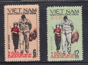 North Vietnam   461-62    mnh   cat  $7.50