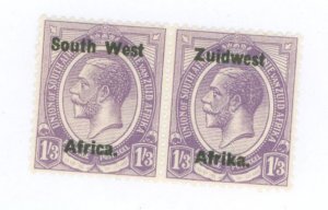 South West Africa #23 Unused Single