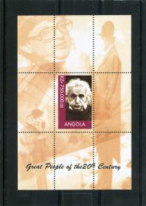 Angola 2000 Albert Einstein s/s Perforated mnh.vf