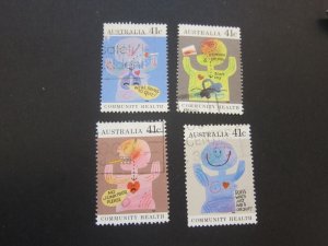 Australia 1990 Sc 1170-73 set FU