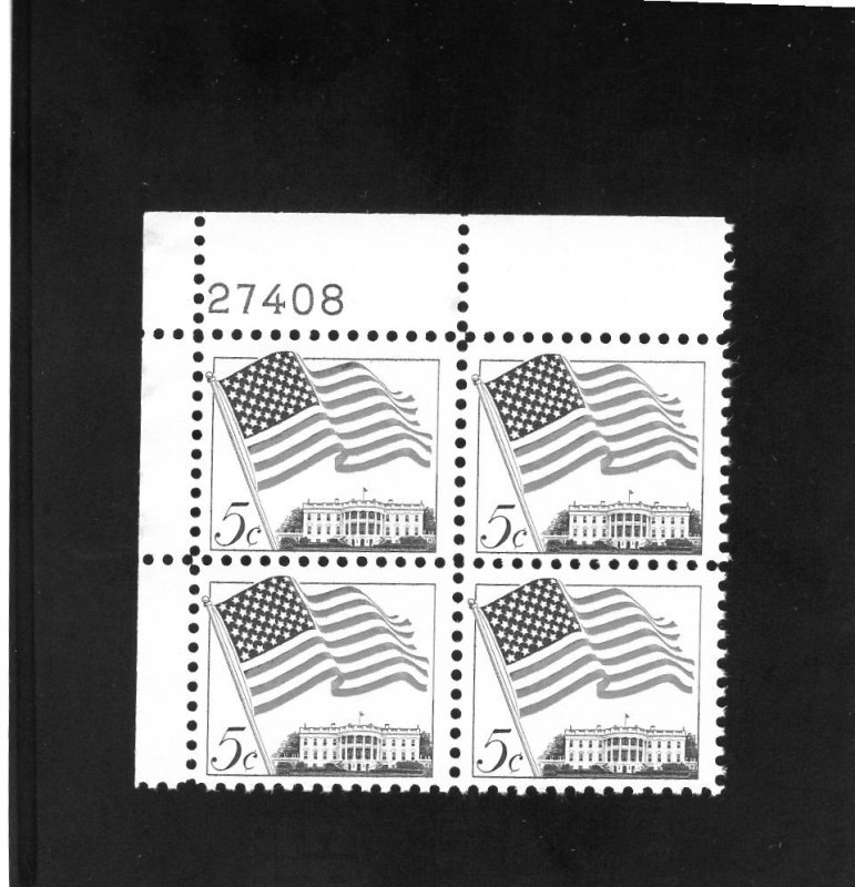 1208 Flag over White House, MNH UL-PB/4 (#27408)