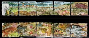 New Zealand Scott 1335-1344 Used  stamp set