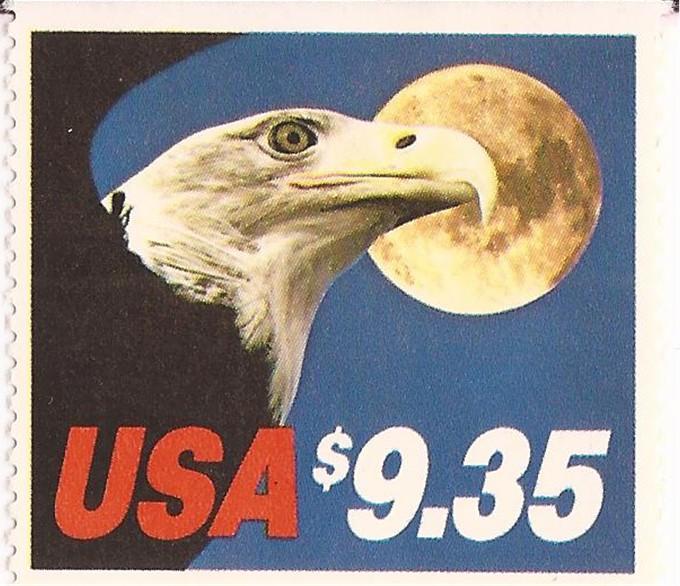 US Stamp 1983 $9.35 Eagle and Moon Unused Express Mail Stamp #1909 NH