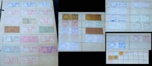 USA Postage Permits Mailomat First Class Package Labels Bulk Rate Collection